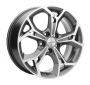 Легковой диск Khomen Wheels KHW1702 7x17 5x114,3 ET45 67,1 Gray-FP