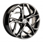 Легковой диск Khomen Wheels KHW1716 7x17 5x114,3 ET40 66,1 Black-FP